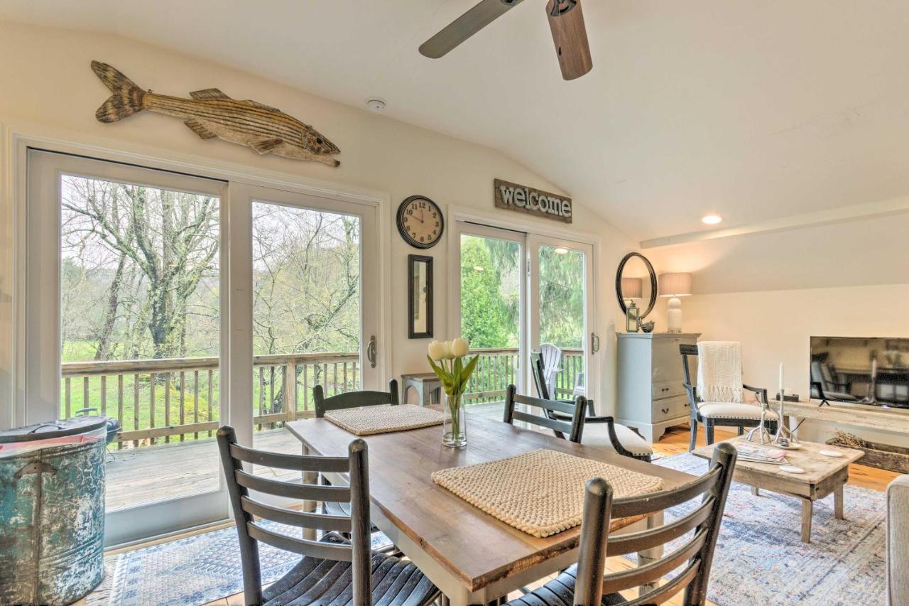 Modern Farmhouse Duplex By Stream, 4 Mi To Boone! Блоуинг Рок Екстериор снимка
